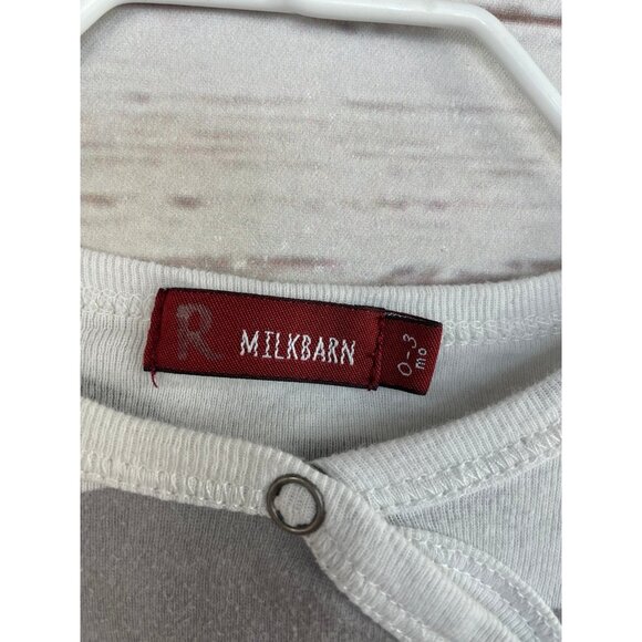 Milkbarn Whale Pajamas Size 0-3 Months - Picture 3 of 4